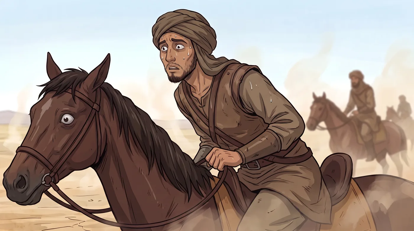 عينا جندي تتسعان